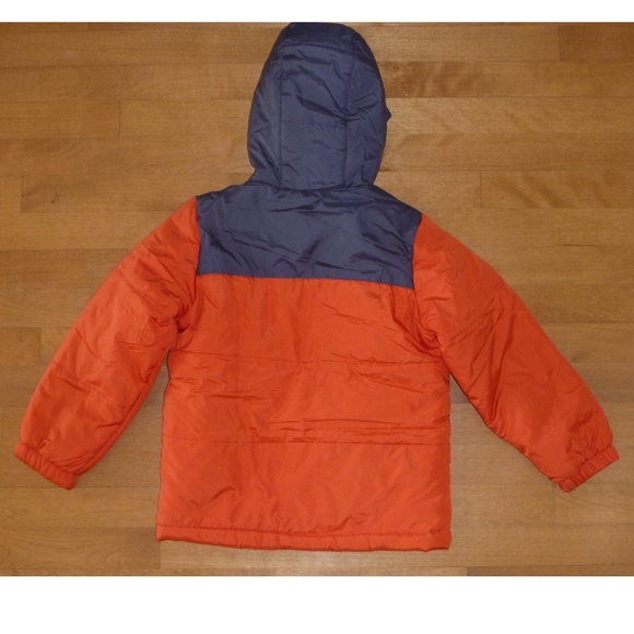 Boys the CHILDREN'S PLACE Puffer Jacket Coat Size Small 5/6 transitional NWT - Picture 2 of 3
